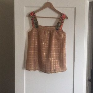 Anthropologie top size small.
